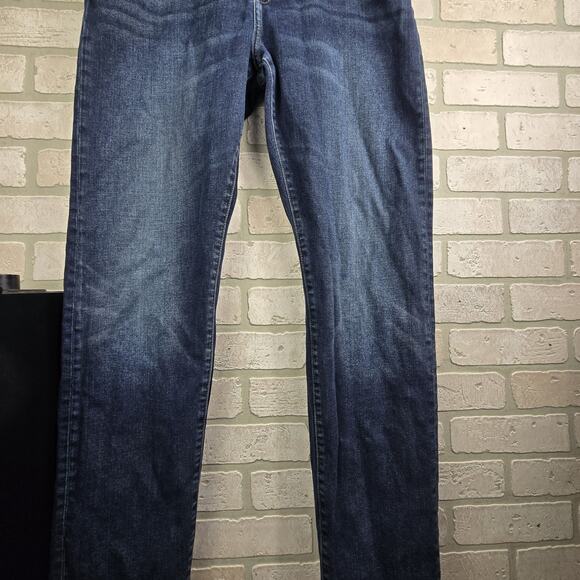 Flint and Tinder Jeans Mens 33x32 Blue Wash Tapered Fit Made in USA Denim - Picture 5 of 9